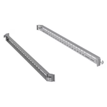 Racková sada koľajníc EFB Elektronik PRO-TST06, oceľové puzdro, sivá, hĺbka 600 mm