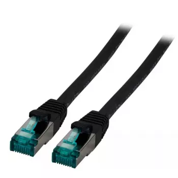 Sieťový kábel EFB Elektronik MK6001.15B RJ-45 Cat6a 15 m čierny