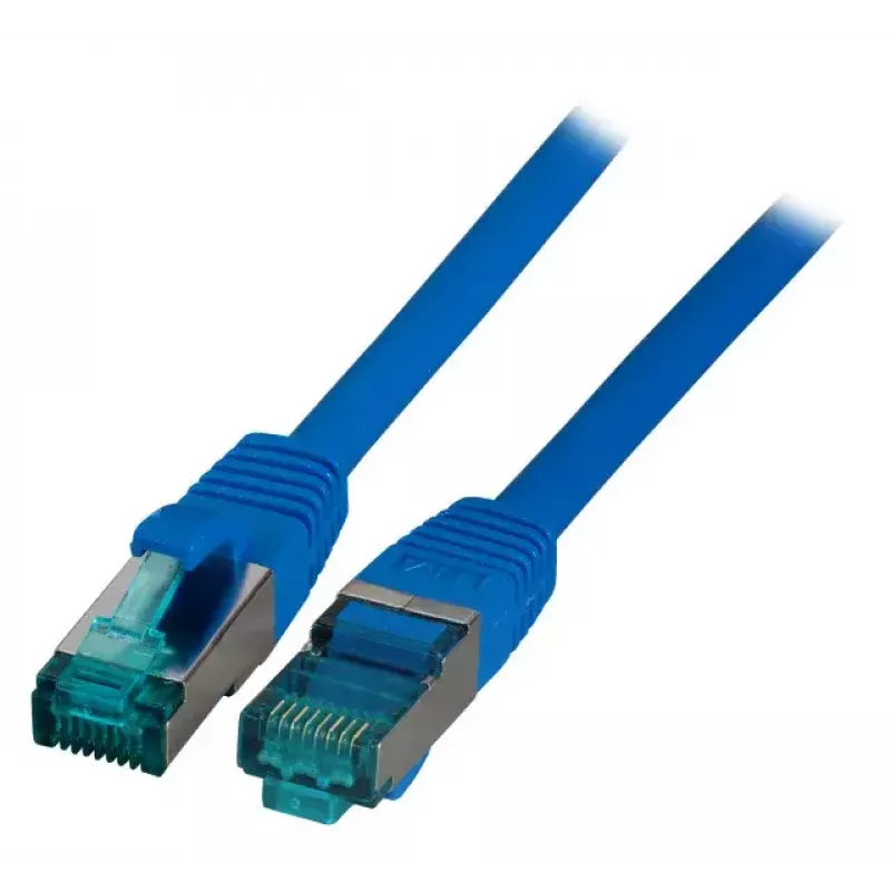 Sieťový kábel EFB Elektronik MK6001.15BL RJ-45 Cat6a 15 m modrý
