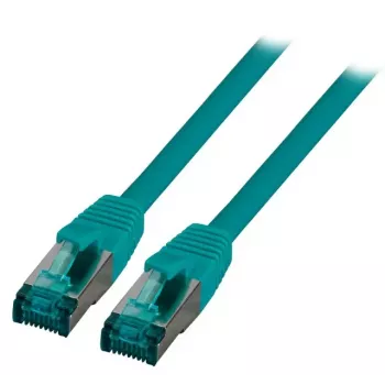 Sieťový kábel EFB Elektronik MK6001.15GR RJ-45 Cat6a 15 m zelený