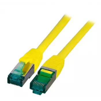 Sieťový kábel EFB Elektronik MK6001.15Y RJ-45 Cat6a 15 m žltý