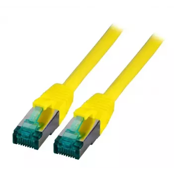 Sieťový kábel EFB Elektronik MK6001.15Y RJ-45 Cat6a 15 m žltý
