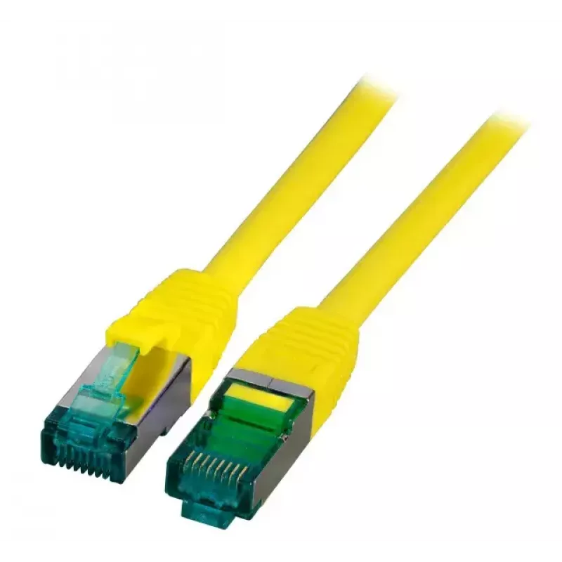 Sieťový kábel EFB Elektronik MK6001.20Y RJ-45 Cat6a 20 m žltý