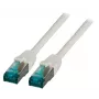 Sieťový kábel EFB Elektronik MK6001.25G RJ-45 Cat6a 25 m sivý