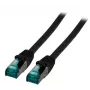 Sieťový kábel EFB Elektronik MK6001.30B RJ-45 Cat6a 30 m čierny