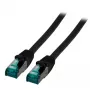Sieťový kábel EFB Elektronik MK6001.40B RJ-45 Cat6a 40 m čierny