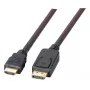 Video kábel adaptér EFB Elektronik K5561HQSW.5 — DisplayPort na HDMI Type-A, 5 m, čierny