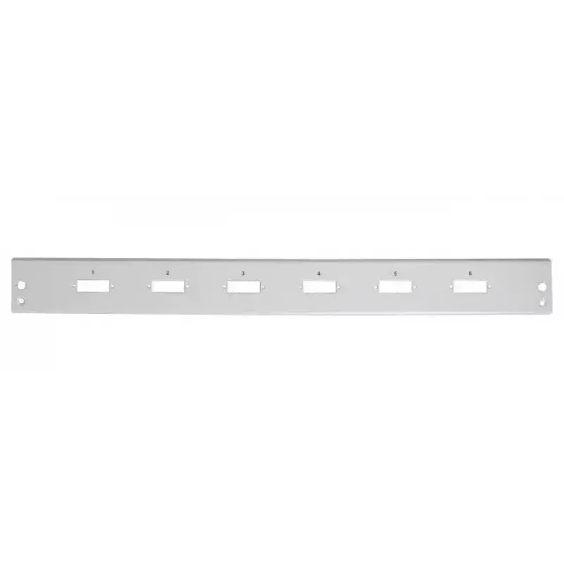 Príslušenstvo k patch panelu EFB Elektronik VSB-FP-6SC-D-V — 1U racková montáž pre SC optiku (6 portov)