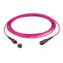 Optický kábel EFB Elektronik MTPF48MTPFOM4-5-A — OM4, MTP–MTP, 5 m, 50 µm, fialový