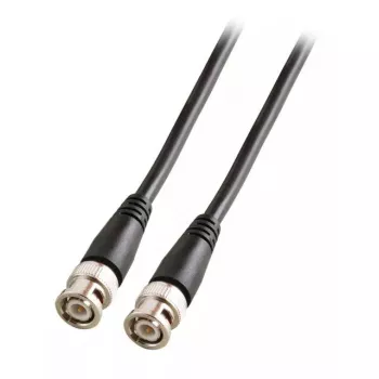 Koaxiálny kábel EFB Elektronik K8360.3V2 RG-59, 3 m, BNC–BNC, čierny