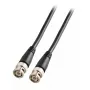 Koaxiálny kábel EFB Elektronik K8360.3V2 RG-59, 3 m, BNC–BNC, čierny