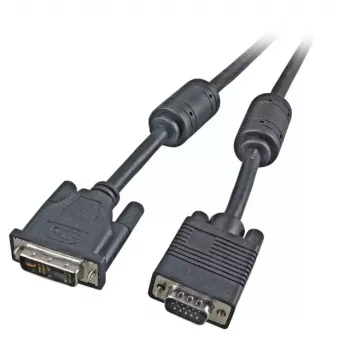 Video kábel adaptér EFB Elektronik K5436.2V2, DVI-A na VGA (D-Sub), 2 m, čierny