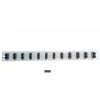Príslušenstvo k patch panelu EFB Elektronik SB-FP-12SC-D-V-OS2 — 1HE montáž do racku, 432×13×43,5 mm, sivá