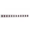 Príslušenstvo k patch panelu EFB Elektronik SB-FP-12SC-D-V-OS2 — 1HE montáž do racku, 432×13×43,5 mm, sivá