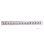 EFB Elektronik SB-FP-24SC-S-OM3 Predný panel s 24 LC Duplex spojkami OM3, sivý, 1U