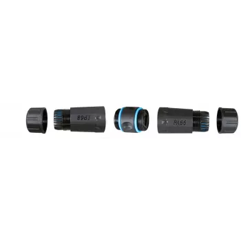RJ45 Cat.6 IP68 adaptér EFB Elektronik model IP68DFKRJ45WP – vodotesný ethernetový konektor