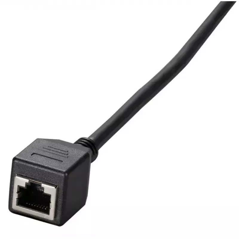 Sieťový kábel EFB Elektronik K5546SW.10 RJ-45 Cat6a 10 m čierny