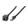 Sieťový kábel EFB Elektronik K5546SW.5 RJ-45 Cat6a 5 m čierny