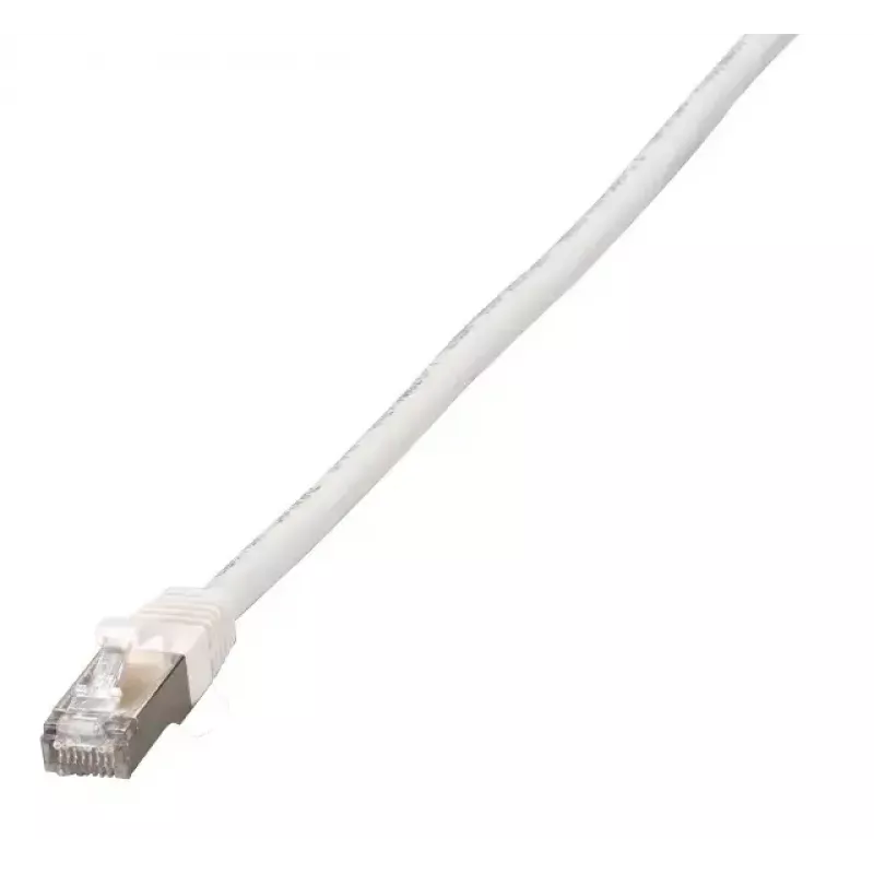 Sieťový kábel EFB Elektronik K5546WS.10 RJ-45 Cat6a 10 m biely