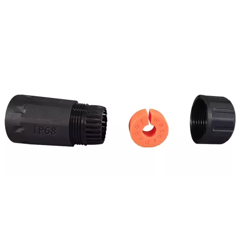 EFB Elektronik IP68DFKRJ456AWP káblový spoj 2x RJ-45 čierny