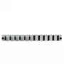 Príslušenstvo k patch panelu EFB Elektronik SB-FP-6SC-D-V-OS2 — 1HE rack, 432×13×43,5 mm, sivá