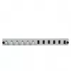 Patch panel príslušenstvo EFB Elektronik SB-FP-6SC-S-OS2 — 1U racková montáž, 432×13×43,5 mm, sivý