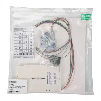 EFB Elektronik 53100.211 Osadená spojovacia kazeta s farebnými pigtailmi SC OS2, 0,8 m