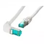 Sieťový kábel EFB Elektronik MK6001W.5G Cat6a S/FTP (S-STP) sivý 5 m RJ-45–RJ-45