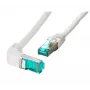EFB Elektronik MK6001W.0,25B RJ-45 Cat6a S/FTP uhlový patch kábel, 0,25 m, čierny