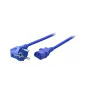 Napájací kábel EFB Elektronik EK588BL.3V2 — typ F na C13, 3 m, 250 V, 10 A