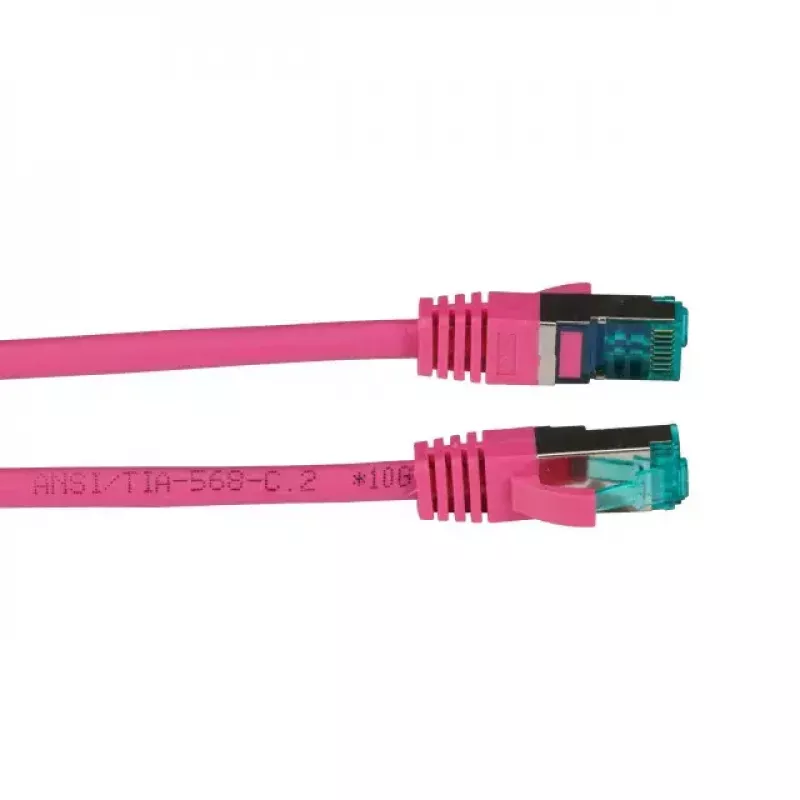 Sieťový kábel EFB Elektronik MK6001.10MA 10 m Cat6a S/FTP purpurový