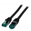 EFB Elektronik MK6001.0,5MA RJ-45 Cat6a S/FTP patch kábel, 0,5 m, magenta