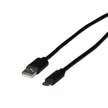 USB kábel EFB Elektronik EBUSBC-USB20AK.1 USB 2.0 1 m USB C USB A čierny