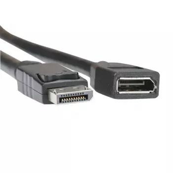 EFB Elektronik K5569SW14.2 Predlžovací kábel DisplayPort 1.4, samec na samicu, 2 m, čierny