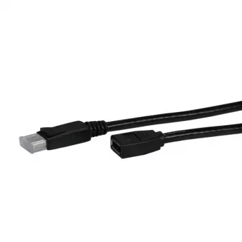 EFB Elektronik K5569SW14.2 Predlžovací kábel DisplayPort 1.4, samec na samicu, 2 m, čierny