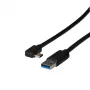 USB-A na USB-C kábel EFB Elektronik EBUSBC-USBC5GAK.1 — 1 m, USB 3.2 Gen 1 (5 Gbit/s), čierny