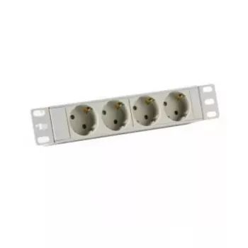 Predlžovací napájací kábel EFB Elektronik EK631DE.10GR 2 m 4 AC zásuvky interiérový sivý