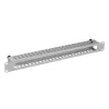 Držiak káblov EFB Elektronik 699999N.1 sivý rack 482,6 mm