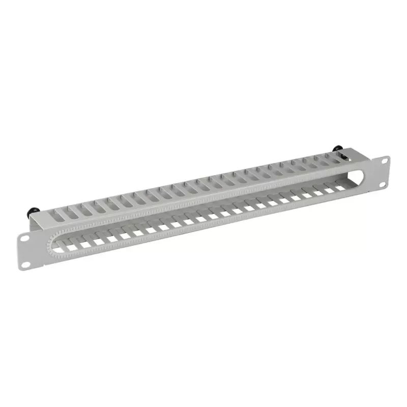 Držiak káblov EFB Elektronik 699999N.1 sivý rack 482,6 mm