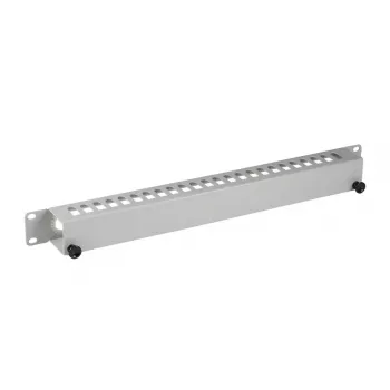 Držiak káblov EFB Elektronik 699999N.1 sivý rack 482,6 mm