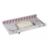 Patch panel EFB Elektronik B71901L48OM4 1U LC OM4 sivý