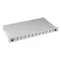 Patch panel EFB Elektronik B71901L48OM4 1U LC OM4 sivý