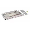 Patch panel EFB Elektronik BA71901L12OM4 1U LC OM4 sivý