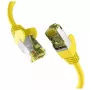 Sieťový kábel EFB Elektronik EC020200069 10m Cat6a S/FTP žltý