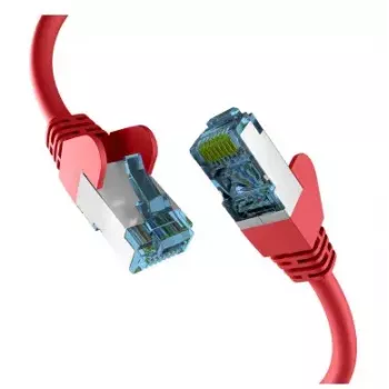 Sieťový kábel EFB Elektronik EC020200174 RJ-45 Cat7 25 m červený