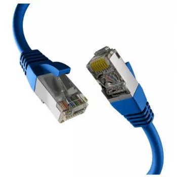 Sieťový kábel M-Cab EC020200235 RJ-45 Cat8.1 1 m modrý