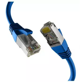 Sieťový kábel EFB Elektronik EC020200239 RJ-45 Cat8.1 5 m modrý