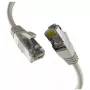 Sieťový kábel EFB Elektronik EC020200260 RJ-45 Cat8.1 3 m sivý