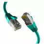 Sieťový kábel EFB Elektronik EC020200276 RJ-45 Cat8.1 20 m zelený