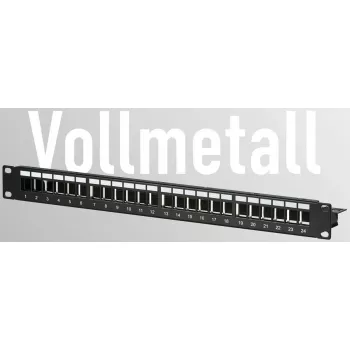 Patch panel EFB Elektronik EC020100002 19 inch 1HE 24-port